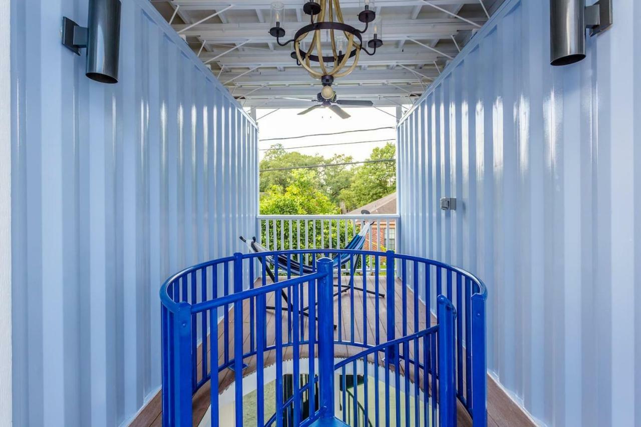 Appartamento East Downtown Micro-Luxe Container Living Pod #10 Houston Esterno foto