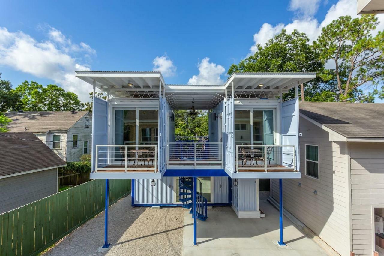Appartamento East Downtown Micro-Luxe Container Living Pod #10 Houston Esterno foto