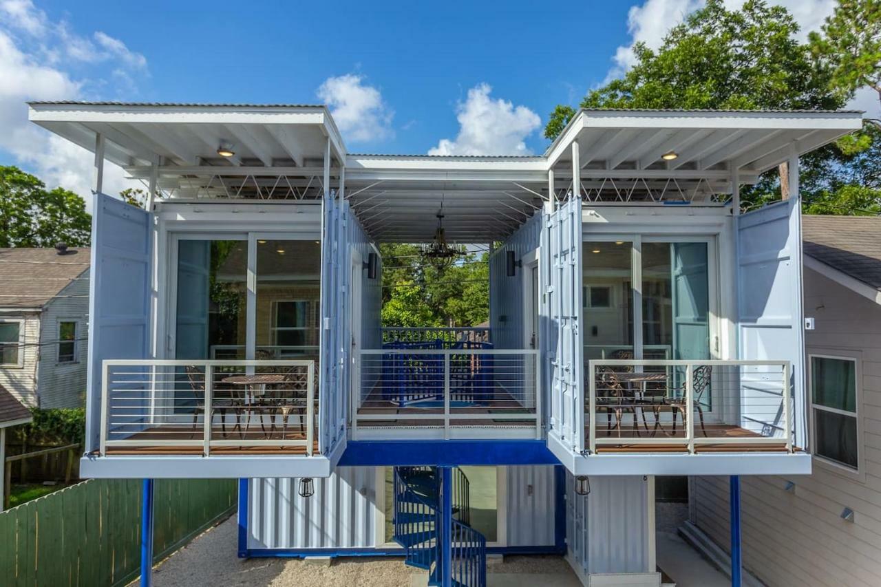 Appartamento East Downtown Micro-Luxe Container Living Pod #10 Houston Esterno foto
