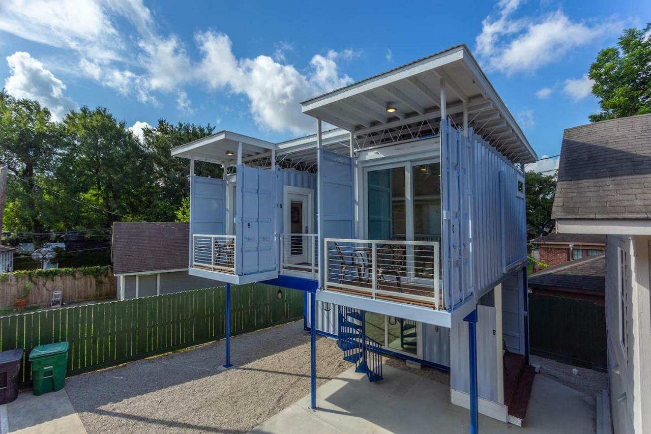 Appartamento East Downtown Micro-Luxe Container Living Pod #10 Houston Esterno foto