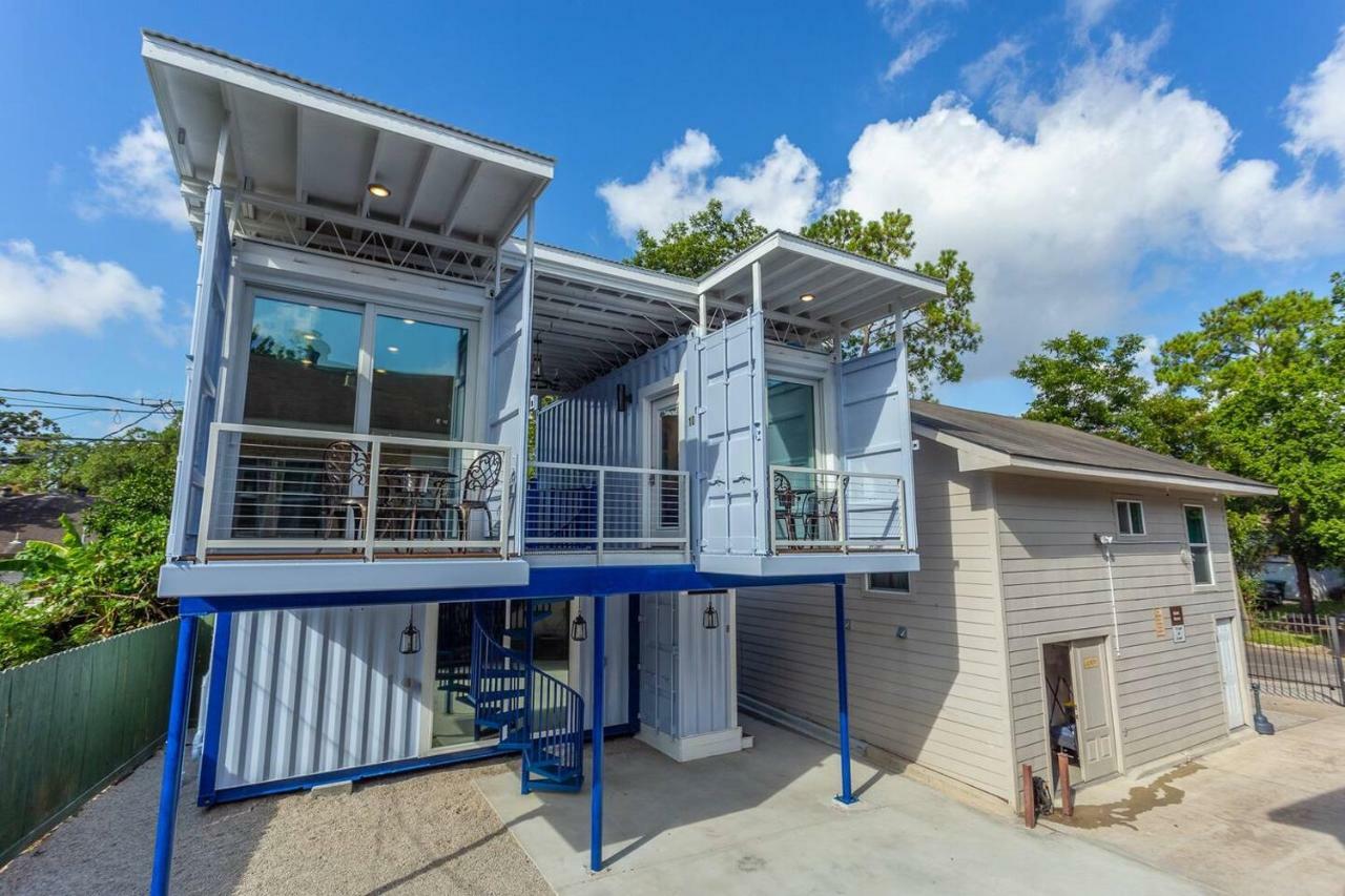 Appartamento East Downtown Micro-Luxe Container Living Pod #10 Houston Esterno foto