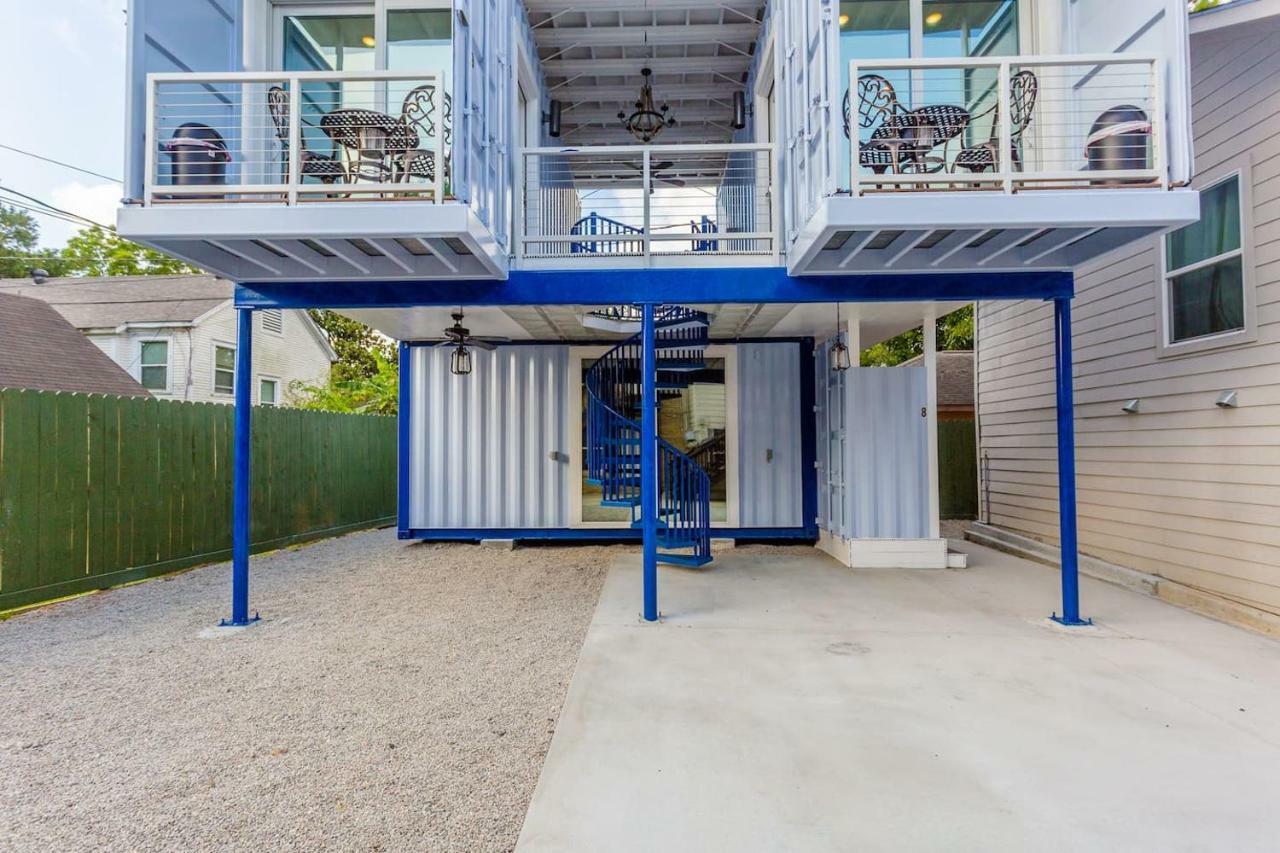 Appartamento East Downtown Micro-Luxe Container Living Pod #10 Houston Esterno foto